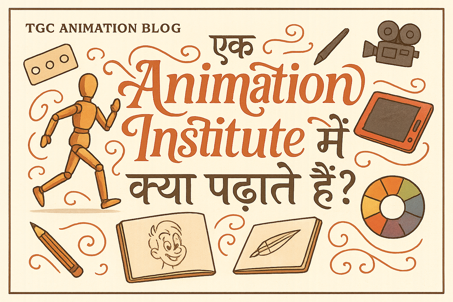एक Animation Institute में क्या पढ़ाते हैं?